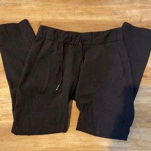 Black on the fly pants